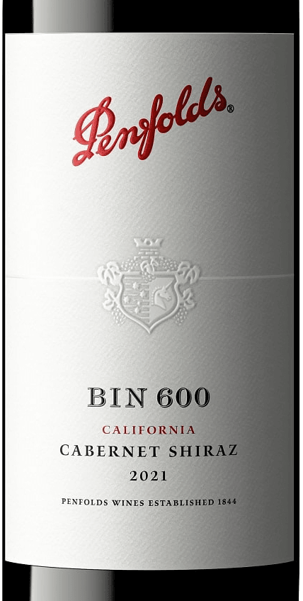 Penfolds Bin 600 Cabernet - Shiraz 2021 750ml