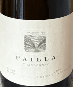 Failla Olivet Ranch Vineyard Chardonnay Russian River Valley 2023 750ml