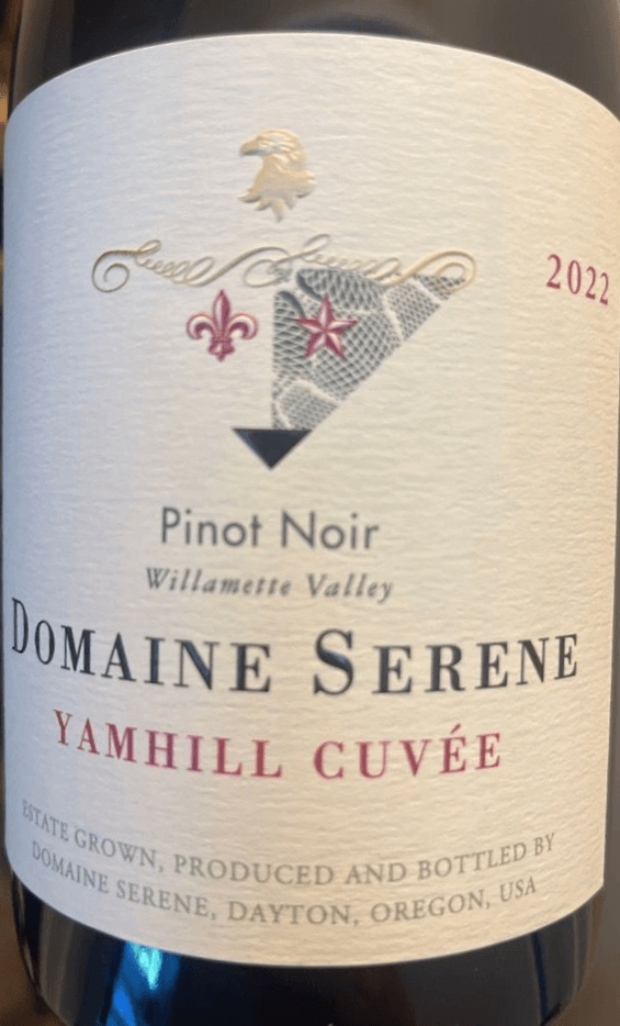 Domaine Serene 'Yamhill Cuvee' Pinot Noir 2022 750ml