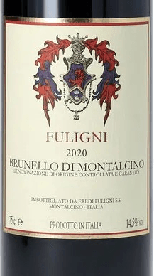 Fuligni Brunello di Montalcino 2020 750ml