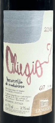 Fattoria La Magia 'Ciliegio' Brunello di Montalcino 2016 750ml