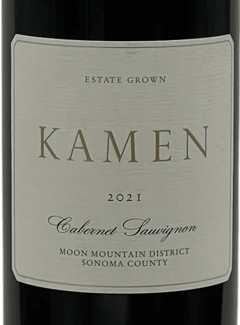 Kamen Estate Cabernet Sauvignon Moon Mountain District 2021 750ml