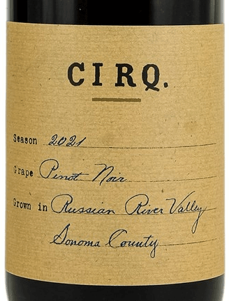 Cirq Pinot Noir Russian River Valley 2021 750ml