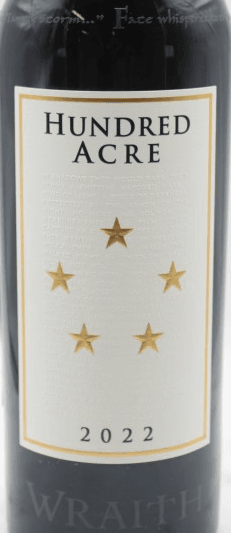 Hundred Acre Wraith Cabernet Sauvignon 2022 750ml