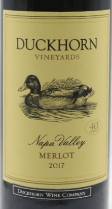 Duckhorn Vineyards Merlot Napa Valley 2017 750ml