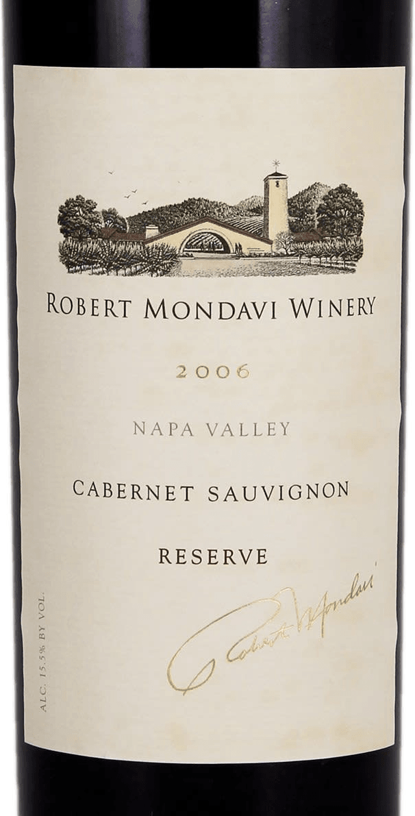 Robert Mondavi Winery Reserve Cabernet Sauvignon 2006 750ml
