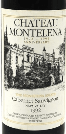 Chateau Montelena The Montelena Estate Cabernet Sauvignon 1992 750ml