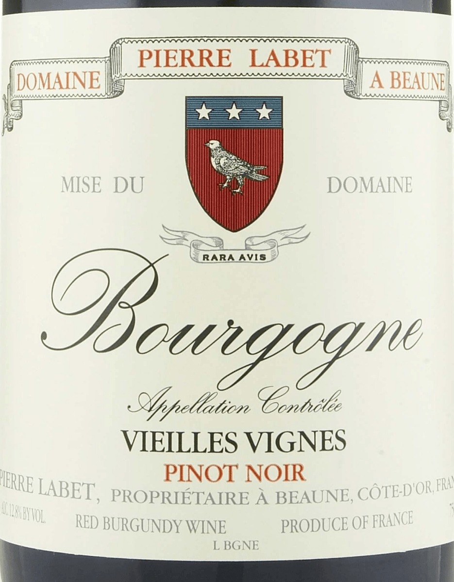Domaine Pierre Labet Bourgogne Pinot Noir Vieilles Vignes Burgundy 2022 750ml