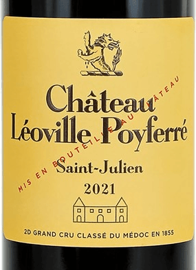 Chateau Leoville Poyferre Saint-Julien 2021 750ml