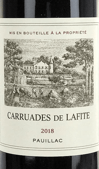 Chateau Lafite Rothschild 'Carruades de Lafite' Pauillac 2018 750ml