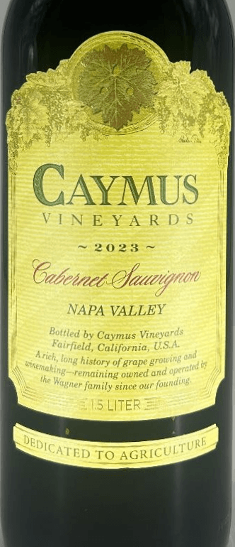 Caymus Vineyards Cabernet Sauvignon 2023 1.5L